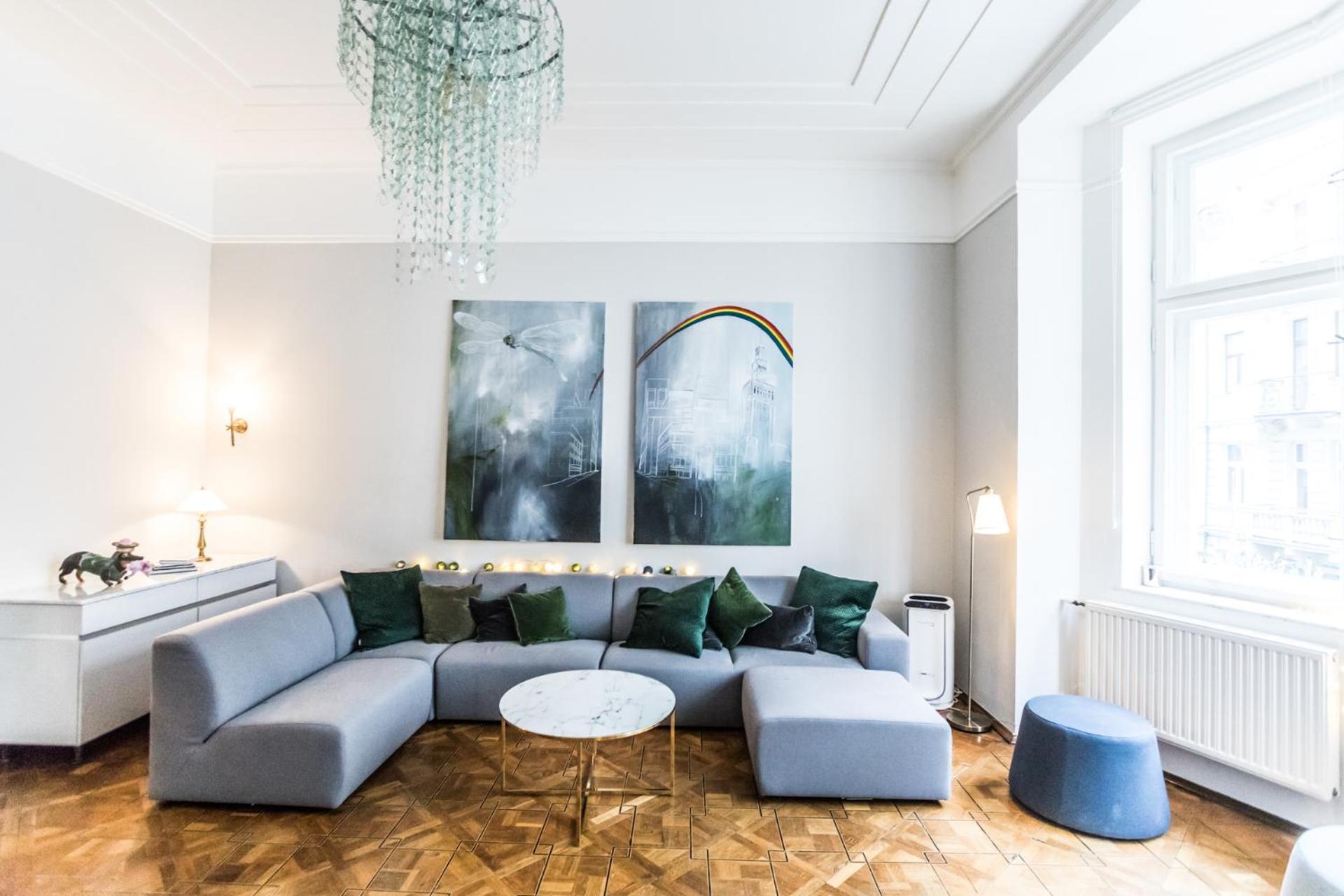 Warsaw Center 110M2 Apartment Luaran gambar